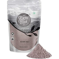 EarthRoot Black Salt Powder | Kala Namak | Sanchal Powder | Low Sodium Content | Light pink | Natural | (500 gms)Pack of 1