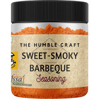 The Humble Craft Sweet Smoky Barbeque Seasoning Powder BBQ - Popcorn, Chips, Chicken,Mexican, Marinade - Smoked & Paprika Flavour - 250gms