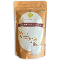 Spiritude Tea Masala Powder 200gm 400 Cups Chai Masala Powder Kadak Chai with 7 Aromatic Spices 100% Organic Ingredients, Invigorating, Refreshing, Immunity Booster with No Preservative
