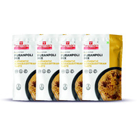 Tanawades Smart Food Instant Puranpoli Mix,(Buy 3 Get 1 Free) Ready to Cook, Home food with Hand picked Flavours, Pack of 4