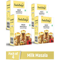 Sadabahar Masale Milk Masala with Dry Fruits and Kesar | Pack of 4 | 50 Grams Each