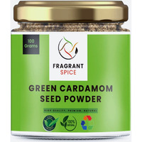 Fragrant Spice Green Cardamom Seed Powder Only Seeds No Shell 100Grams (Pack Of 1)