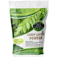 Natural Health Products 100% Natural Curry Leaves (Kadi Patta) Powder (Sun Dried & Stemless) for Strong and Shiny Hair 100Gms