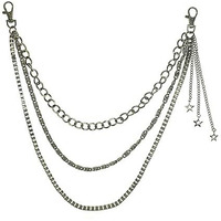 TOPPROSPER Vintage Harajuku Punk Cool Pants Jeans Chain Fashion Body Jewelry Accessory for Women Girls Cute Waist Chain