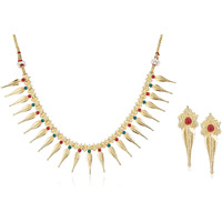 Estele Trendy and Fancy Fashion Jewellery Design Necklace Set for Women