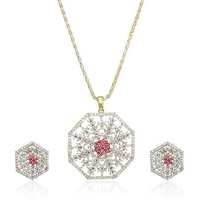 Estele Trendy and Fancy Fashion Jewellery Design Necklace Set for Women