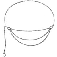 Yellow Chimes Waist Chain For Women Silver Plated Triple Layer Waist Chain For Women and Girls