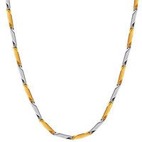 Fashion Frill Mens Double Coated Popular Stainless Steel Silver Chain For Men Boys Stylish Chains Necklaces Silver (Victorian)