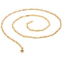 Fashion Frill Mens Double Coated Popular Stainless Steel Silver Chain For Men Boys Stylish Chains Necklaces Silver (Casual)