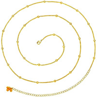 VAMA FASHIONS Waist Belt Hip belly Body Chain karddhani Kamar bandh Saree Vaddanam Kamarband for women (Golden kamarband)