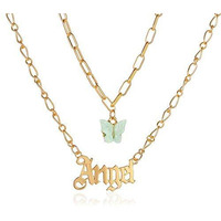 YouBella Jewellery for Women Stylish Pendant Necklace for Women & Girls (Gold) (Style 2)
