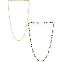 ZENEME Jewellery Set White Pearl Trendy Necklace Jewellery For Women and Girls (Style_02)