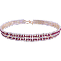 I Jewels 18K Gold Plated Traditional Ethnic Rani Pink Kundan Studded Adjustable Kamarband/Belly Chain/Kandora/Wait Belt For Women (B032Q)