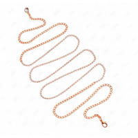 VAMA Saree Waist Strap belt Sontada karddhani vaddanam Kamarbandh Hip Body belly chain for women Girls (Rose Gold Body chain)