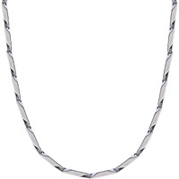 Fashion Frill Mens Jewellery Silver Chain For Boys Elegant Stainless Steel Necklace Silver Chain Double Coated Chains For Men Neck Chain Necklace Boys 22 Inches