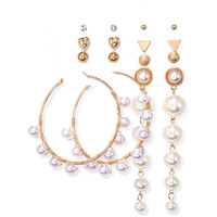 Jewels Galaxy Limited Edition Set of 2 Gold Plated Drop Earrings and a Layered Necklace (JG-PC-ERGI-188)