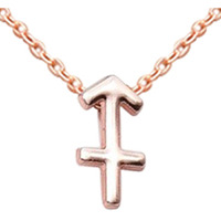 Peora Sagittarius Horoscope Zodiac Sign Gold Plated Pendant Necklace Jewellery Women Gifts