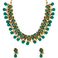 ZAVERI PEARLS Traditional Necklace Set For Women - ZPFK6137