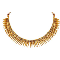 JFL - Jewellery for Less Traditional Modern 1g Gold Plated Divine Sun Rays Necklace for Women and Girls,Valentine