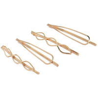 ZAVERI PEARLS Hair Jewellery for Women (Rose Gold) (ZPFK9878)