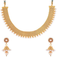 YouBella Stylish Traditional Jewellery Gold Plated Jewellery Set for Women (Style 2)