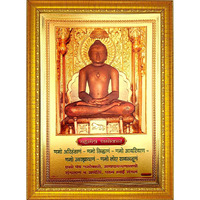 ADA Handicraft Aluminum Plated Wood Photo Frame (35 x 25 x 1 cm, Multicolour)