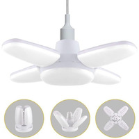 Gesto 28W Fan Shape Led Bulb  Upto 85% Energy Saving Ceiling Bulb Lights,Super Bright Led Light Bulb |Ceiling Lights Lamp for Home | B22 Led Bulbs for Home,Office,Godown,Factory(Cool White)-Pack of 1