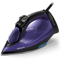 Philips Perfect Care Power Life Steam Iron, 2400W, up to 45 g/min steam Output, No-Burns Guaranteed, OptiTemp Technology, Steam Glide Plus Soleplate, Drip-Stop and Safety Shut-Off, GC3925/34