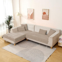 HOKIPO Premium Plush Anti Slip Sofa Mat, 90(D) x 150(L) cm, Green (AR-5034-GRN)