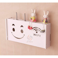 Ss Arts Engineered Wood Wall Mount Wifi Router Stand/Rack