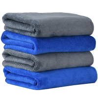 Yellow Weaves Super Soft Microfiber Hand Towels, Gym & Workout Towels 400 GSM, Set of 4, Multicolour
