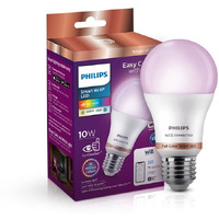Philips Wiz Smart WI-Fi LED Bulb E27 10-Watt, 16 Million Colors, Compatible with Amazon Alexa and Google Assistant- (Pack of 1)