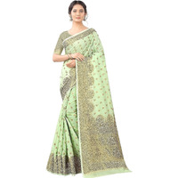 Sugathari Womens Banarasi Saree Pure Kanjivaram Silk Saree Soft new ladies 2023 Design Wear Pattu Sarees Latest Cotton Party Sari collections With Blouse Piece for Wedding sadi (SAM PARI-105 RAMA)