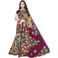 TAMAIRA FASHION Womens Cotton Saree Without Blouse Piece (2158_Magenta)