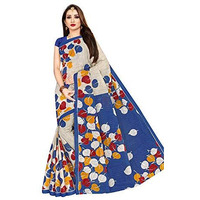 TAMAIRA FASHION Womens Plain Cotton Saree (2158_Blue)
