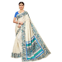 Yashika Women khadi saree SDPL-VIVO BLUE