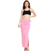 Confort Look Womens Light Pink Microfiber Saree Shapewear (Confort Saree Shapewear Light Pink M)