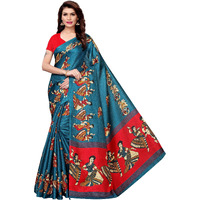 Yashika Womens Silk Saree With Blouse Piece (Sdpl-Kathak_Rama_Fs_Rama)