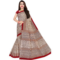 TAMAIRA FASHION pure cotton saree without blouse piece (2203_Brown and Maroon)