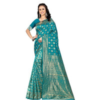Sugathari Womens Banarasi Saree Pure Kanjivaram Silk Saree Soft new ladies 2023 Design Wear Pattu Sarees Latest Cotton Party Sari collections With Blouse Piece for Wedding sadi (SAM PARI-161 RAMA)
