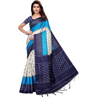 Yashika Art Silk with Blouse Piece Saree (SDPL-Insta_Navy_FS)