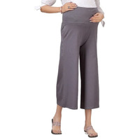Easy Feed Womens Loose Fit Cotton Maternity Palazzo (PL-GREY-3XL_Grey_3XL)