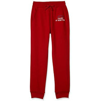 United Colors of Benetton Boys Regular Casual Pants (30446ECOMI_Red_2 3 Years)