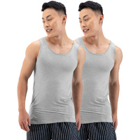 DAMENSCH Mens Innerwear- Crisp Grey Crisp Grey- XX-Large
