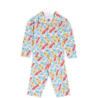 The Mom Store Baby Pajama Set | 100% Cotton | Nightwear | Sleepwear for Newborn and for Infant | Soft | Comfortable | Princess Party | for Boys and Girls| 2-3 Years | Ready to Skate |