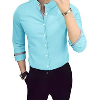 Tee Projekt Casual Cotton Long Sleeve Shirt for Men Formal Wear Regular Wear