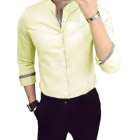 Tee Projekt Casual Cotton Long Sleeve Shirt for Men Formal Wear Regular Wear