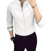 Tee Projekt Casual Cotton Long Sleeve Shirt for Men Formal Wear Regular Wear