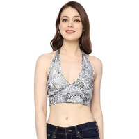 KE KanhaExports Womens Halter Regular Fit Top - Chic And Comfortable Fashion For Any Occasion (Top08)