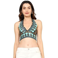 KE Kanha Exports Womens Halter Top - Chic and Comfortable Fashion for Any Occasion (Ice Cold)